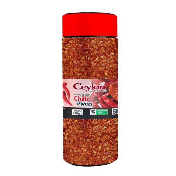 CEYLON 250g Chilli Pieces (WITHOUT STEM)