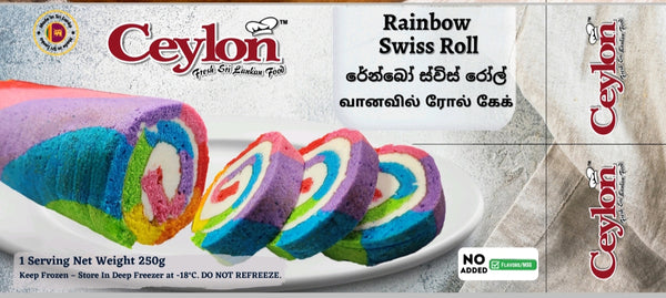 CEYLON 250g Rainbow Swiss Roll