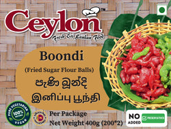 CEYLON 400g Boondi (Individually packed two colours Red & Green)