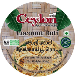 CEYLON 6 PCS (454g) Coconut Roti