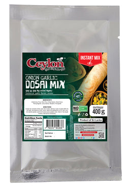 CEYLON 400g Onion Garlic Thosai (Dosa) Mixture (Easy Instant). Vacuumed Pack