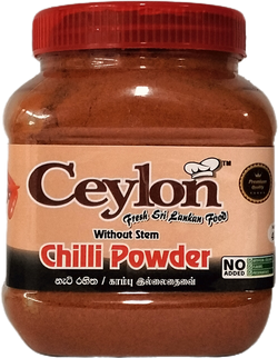 CEYLON 400g Chilli Powder (WITHOUT STEM)