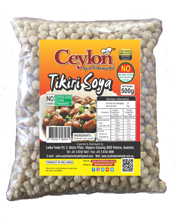 CEYLON 500g Tikiri Soya