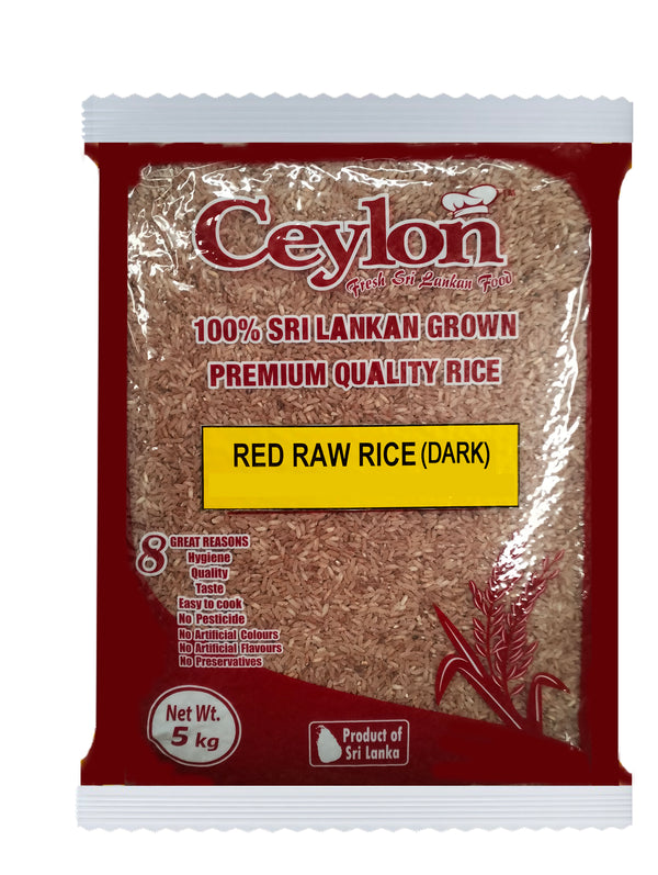 CEYLON 5kg Red Raw Rice (DARK)