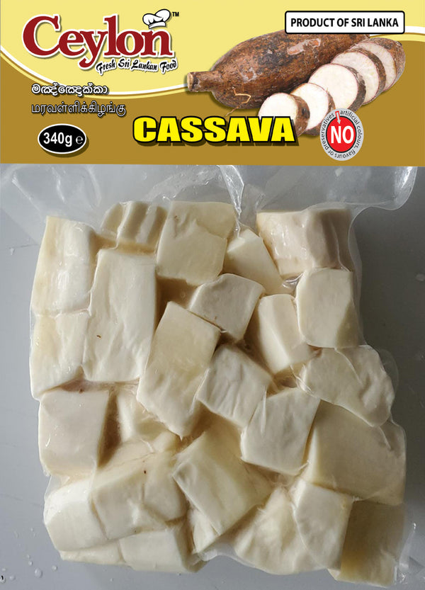 CEYLON 1kg CASSAVA (Cut into Pieces)