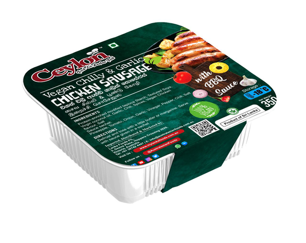 CEYLON 350g Vegan Chilli Garlic Chicken Sausages