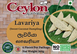 CEYLON 360g (6 PCS) Levariya (Caramelised Coconut Wrapped in String Hoppers)