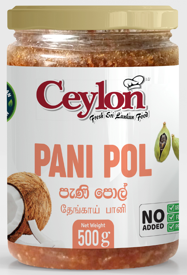 CEYLON 500g Pani Pol (Coconut with Palm Jaggery)