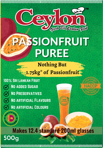 CEYLON 500ml Passionfruit Pulp