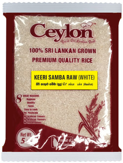 CEYLON 5kg Keeri Samba Raw Rice