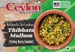 CEYLON 400g Thibbatu Mallum (TURKEY BERRY)