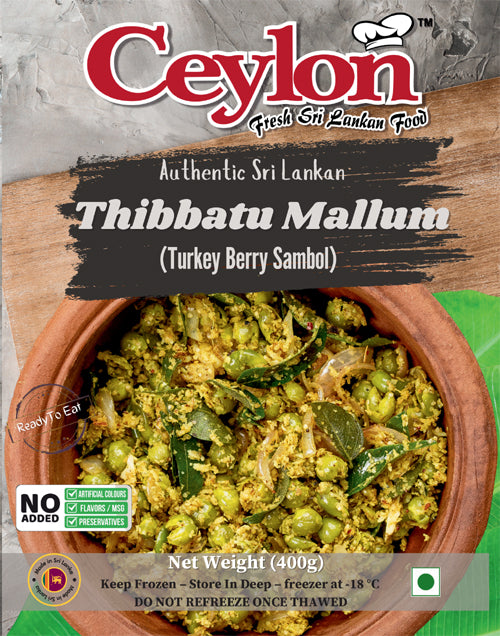 CEYLON 400g Thibbatu Mallum (TURKEY BERRY)