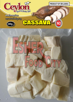 CEYLON 1kg CASSAVA (Cut into Pieces)