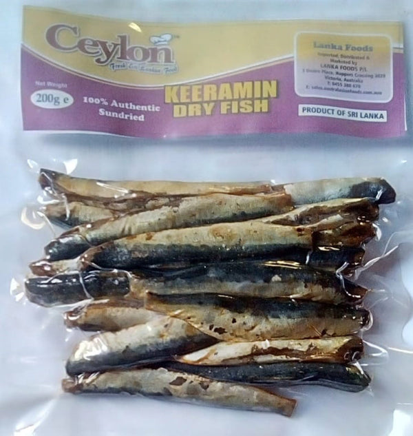 CEYLON 200g Keeramin Dry Fish REAY TO EAT