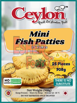 CEYLON 25 PCS (908g) Mini Fish Pattice