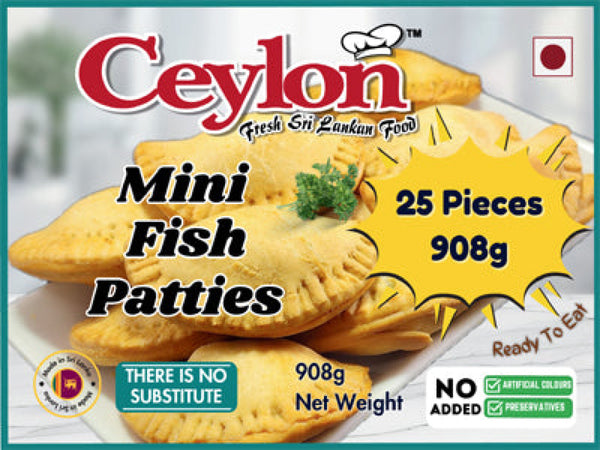 CEYLON 25 PCS (908g) MINI FISH PATTICE FINGER FOOD