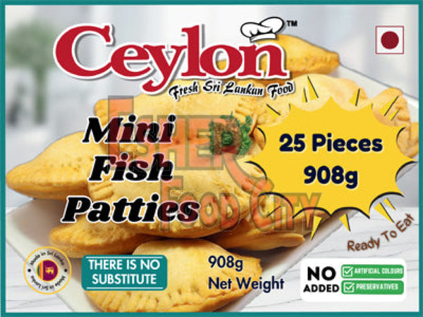 CEYLON 25 PCS (908g) MINI FISH PATTICE FINGER FOOD