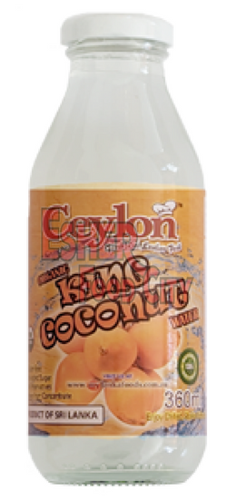 CEYLON 360ml ORGANIC KING COCONUT WATER