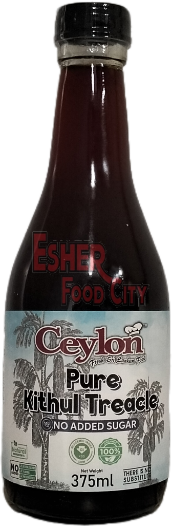 CEYLON 375ml Pure Kithul Treacle (100% Natural and No Added Sugar) TREACLE / JAGGERY