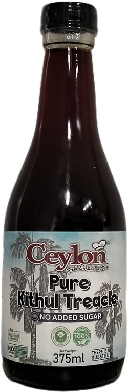 CEYLON 375ml Pure Kithul Treacle (100% Natural and No Added Sugar)