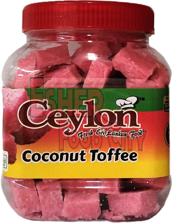 CEYLON 500g Coconut Toffee (Pink) SWEET & DESSERTS