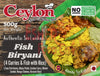 CEYLON 500g Fish Buriyani Wrapped In Banana Leaf FROZEN