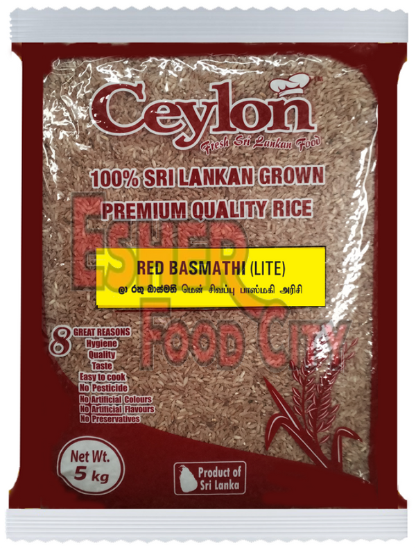 CEYLON 5kg Red Basmathi Lite RICE