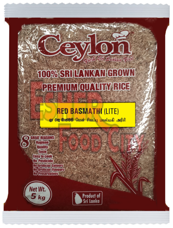 CEYLON 5kg Red Basmathi Lite RICE