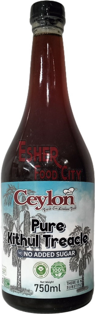 CEYLON 750ml Pure Kithul Treacle (100% Natural and No Added Sugar) TREACLE / JAGGERY