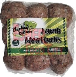 ELEPHANT COTTAGE 380g Lamb Meatballs