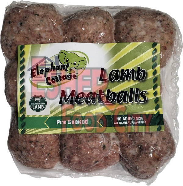 ELEPHANT COTTAGE 380g Lamb Meatballs MEAT PRODUCTS