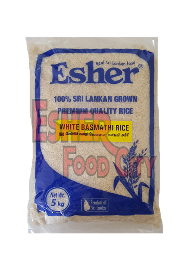 ESHER 5kg White Basmathi RICE