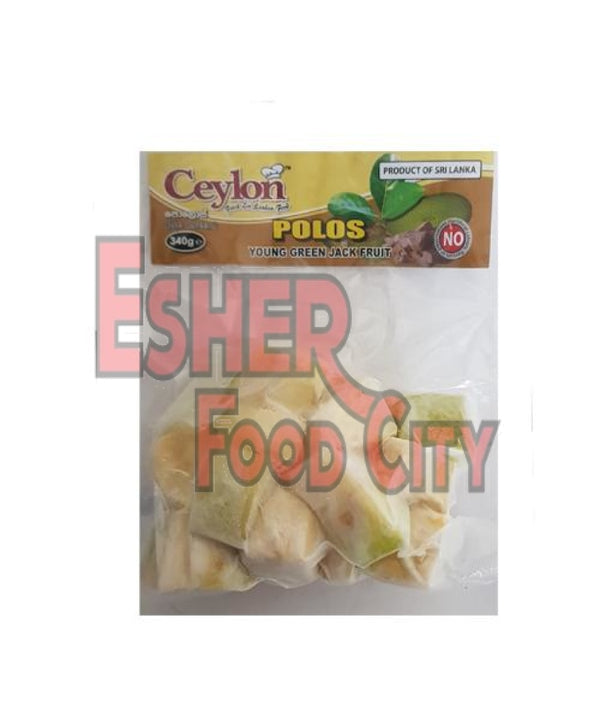 Ceylon 340G Polos (Young Jackfruit Cooking Pieces) Frozen