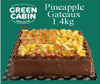 Green Cabin 1.4Kg Pineapple Gateaux Frozen