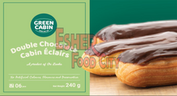 GREEN CABIN 180g DOUBLE CHOCOLATE CABIN ECLAIRS