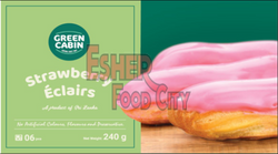 GREEN CABIN 180g STRAWBERRY ECLAIRS